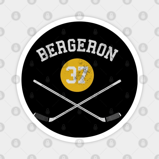 Patrice Bergeron Boston Sticks Magnet by TodosRigatSot